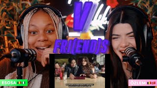 V ‘FRIENDS’ Official MV reaction [upl. by Cristian]