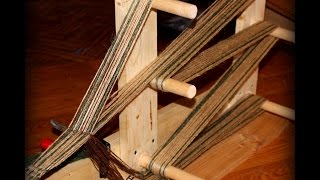 Weaving on an Inkle Loom Part 2 [upl. by Adlesirc]