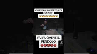 SÌ MUOVE IL PENDOLO 😱😱😨 reels youtube parnormal perte shorts reels ghost ritual [upl. by Enicul]