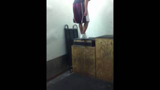 Training For Wrestling Box Jump [upl. by Kulsrud120]