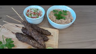 Como fazer a kafta Perfeita Receita Fácil e Deliciosa  O que comer [upl. by Latsyrcal]