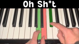 When you hit the wrong note and it sounds like the hit of the 2020s [upl. by Enirhtac]