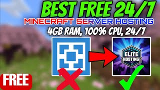 FREE 247 Minecraft Server Hosting  Best Minecraft Hosting  Minecraft Elite Hosting [upl. by Esorbma]