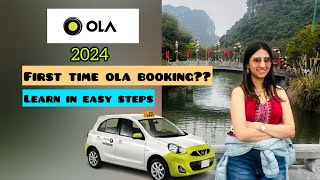 Ola booking for first time riders Updated 2024 [upl. by Gapin]