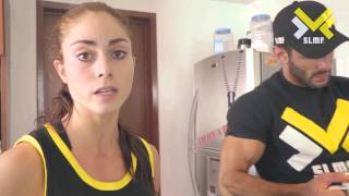 NORA PRADO Y CARLO ANTONIO RUMBO AL CAMPEONATO IFBB NORTE AMÉRICA 2015 Día 2 [upl. by Kuth428]