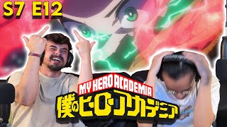 DEKU FINALLY ARRIVES  My Hero Academia Season 7 Episode 12 Reaction [upl. by Chace]