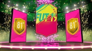 91 WALKOUT amp 5 WALKOUTS IN PACKS 25X 81 UPGRADE SBC PACKS FIFA19 CARNIBALL [upl. by Britney977]