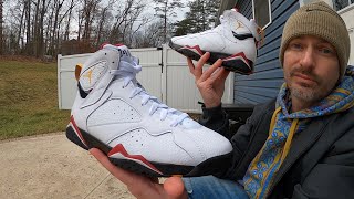 Air Jordan 7 Retro  Cardinal Red  This OG is done right  Did You Pass [upl. by Burne]