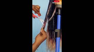 How i detangle my synthetic wigs water detangle [upl. by Azalea]