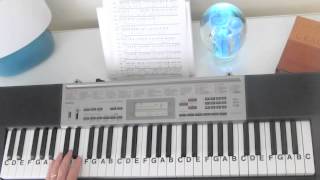 How to Play  Radioactive  Imagine Dragons  LetterNotePlayer © [upl. by Neerhtak]