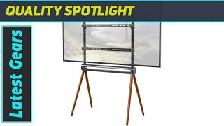 PUTORSEN Artistic Easel TV Floor Stand for 49 to 70 inch LED LCD Screens  Best Studio Display [upl. by Orms]