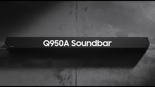 Soundbar  Q950A Official Introduction  Samsung [upl. by Hatnamas]