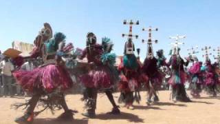 DOGON TRIBAL MASK DANCE [upl. by Orel]