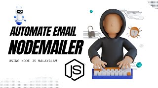 Send Mail using nodejs nodemailer Malayalam [upl. by Hamil]