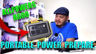 ALLPOWERS R600 Solar Generator Review Portable Power Preparedness [upl. by Ancalin]