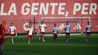 AS Roma training photos 14112024 💛❤️ football roma asroma calcio asroma ToyotaItalia [upl. by Jadwiga]