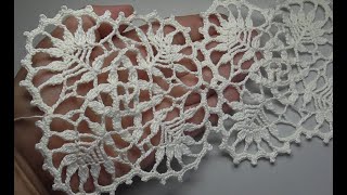 CROCHET Exquisite openwork square Изысканный кружевной квадрат [upl. by Rafaellle]