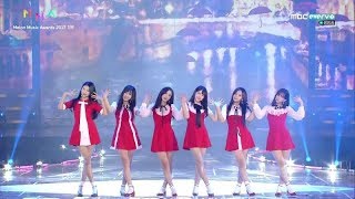 171202 GFRIEND  Summer Rain  Love Whisper  MMA 2017 LIVE [upl. by Adleremse]