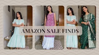 Amazon Sale Finds  dresses  Festive Suit set  Blouses  All are Upto 80 off [upl. by Irab]