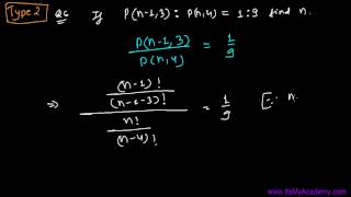 How to solve Permutation Problems  Permutations in Ratio Type 2 [upl. by Asare]