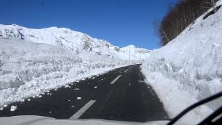 Put za Durmitor  Snowy road to Zabljak Montenegro in the winter [upl. by Margo]