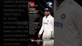 BCCI has announced a 15member squad for upcoming 3match Test series at home against New Zealand [upl. by Zingg387]