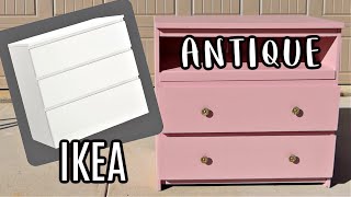 Ikea Malm Dresser Makeover [upl. by Ainessey824]