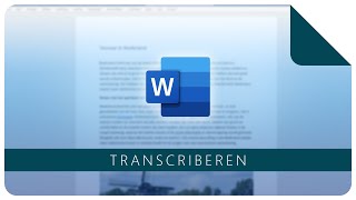 Transcriberen  Microsoft Word [upl. by Zehe]