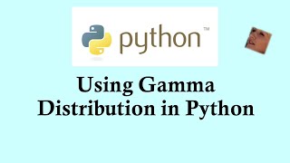 Doing statistics using Python programming  Using Gamma distribution in Python [upl. by Enaamuj457]