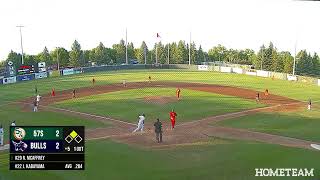 22 Josh Kabayama Canada Day Homerun  Lethbridge Bulls [upl. by Nylrak]