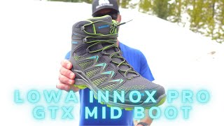 Lowa Innox Pro GTX Mid Boot Review  100 Vegan and Built to Last [upl. by Akima]