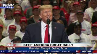 FULL TRUMP RALLY President Trump holds campaign rally in Dallas Texas [upl. by Aizatsana]