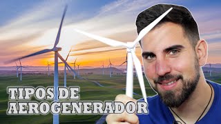 ¿Cómo funcionan los aerogeneradores 💨♻⚡ Tipos Componentes y Características [upl. by Amled]