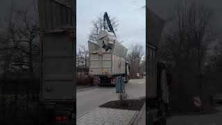 GARBAGE TRUCK MERCEDES BENZ ACTROS Stadtwerke Rosenheim Paper Recycling Collection 2024 [upl. by Dnomad]