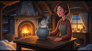 The Magic Porridge Pot  Fairy Tale for Kids [upl. by Elyad28]