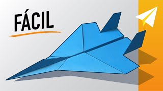 ¡FÁCIL Avión de Papel F15 Cómo hacer un Avión de papel Asombroso Diseñado por el Origami Aviator [upl. by Sadella110]