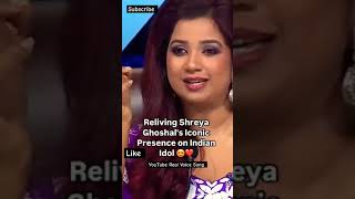 Amezing Shareya Ghoshal Nice Singing melodious Voice realvoicesong shreyaghoshalsingsSunidhi [upl. by Burget516]