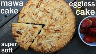 mawa cake recipe  how to make eggless parsi or mumbai mawa cake [upl. by Sik]