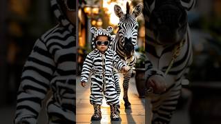 African Breeze Babies in Safari Fashion Show BabyFashion SafariRunway cutebabies [upl. by Iroak]