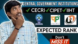 CECRI  CIPET  IIHT  Check Your Previous year General rank❓ TNEA 2024 [upl. by Dadirac798]