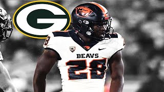 Kitan Oladapo Highlights 🔥  Welcome to the Green Bay Packers [upl. by Fulvi392]