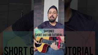 Sayonee  Junoon  Guitar tutorial by Sanmeet Bagga [upl. by Aidil]