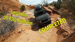 😎FJ Cruiser Interior Mods Completed👍 [upl. by Lainey120]