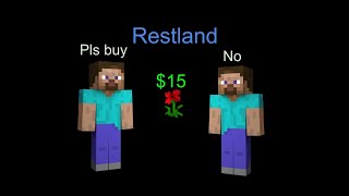 I made a shop in Minecraft  Restland [upl. by Shaw]