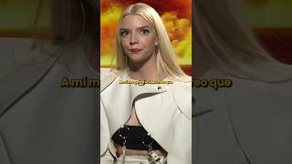 ANYA TAYLOR JOY HABLANDO ESPAÑOL [upl. by Ahsiuq]