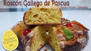 Roscón Gallego de Pascua  Receta familiar  paso a paso [upl. by Ymot591]