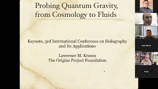 Title Probing Quantum gravity From Cosmology to Fluids [upl. by Radie884]