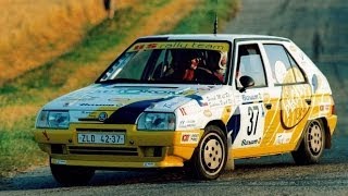 BS RALLY TEAM 1996 Skoda Favorit 136L grA factory [upl. by Ciccia]