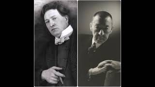 Busoni and Rachmaninoff play Chopins Nocturne Op 15 No 2 in FSharp [upl. by Yrro]