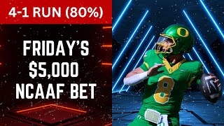 NCAAF Picks Today 1042024  FREE NCAAF Best Bets [upl. by Niwle421]